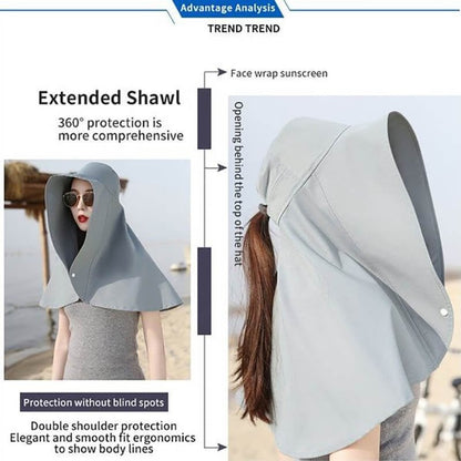 🌞2025 Summer New👒Fashion Ladies UV Protection Bucket Hat