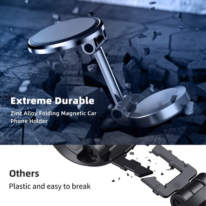 📱Magnetic Phone Holder. Dual-Sided Electronic Vacuum and Magnetic Adsorption. Adjustable and Foldable Multifunctional Cellphone Stand Accessory