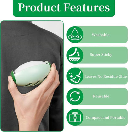 Washable Reusable Extra Sticky Lint Roller for Hair