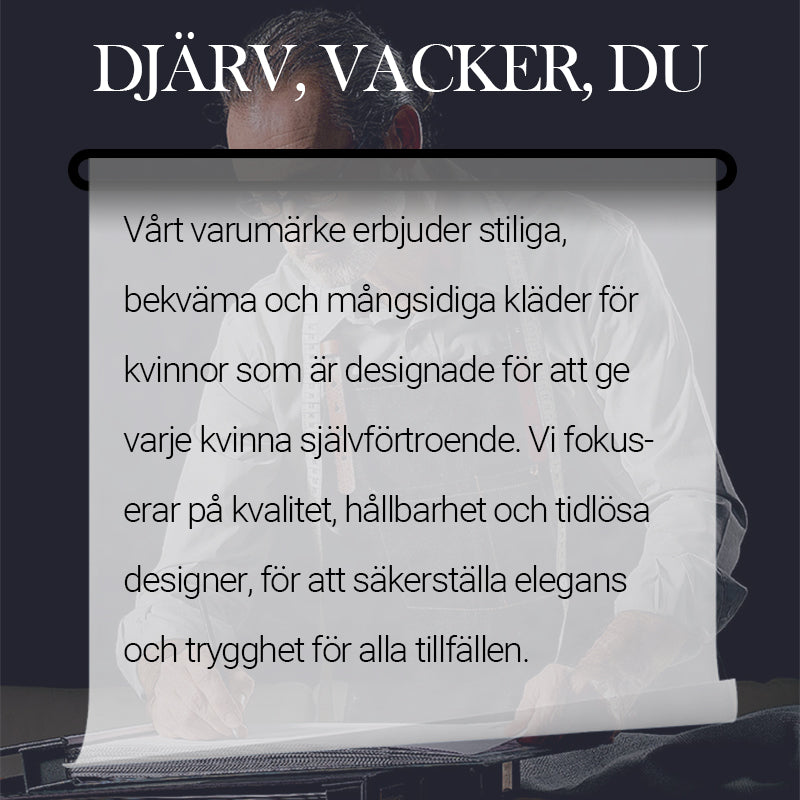 Kvinnors V-Ringad Topp och Kjol Set