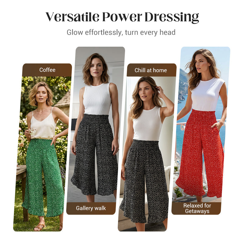 ⏳Time-Limited Special⏰Women's Flowy High Waist Wide-Leg Pants – Slimming. Comfy & Chic