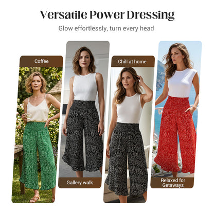 ⏳Time-Limited Special⏰Women's Flowy High Waist Wide-Leg Pants – Slimming. Comfy & Chic
