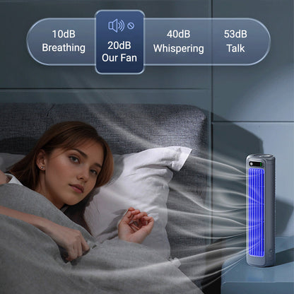 ❄️2025 Best Sellers🌊2 in 1 Portable Turbo Tower Fan