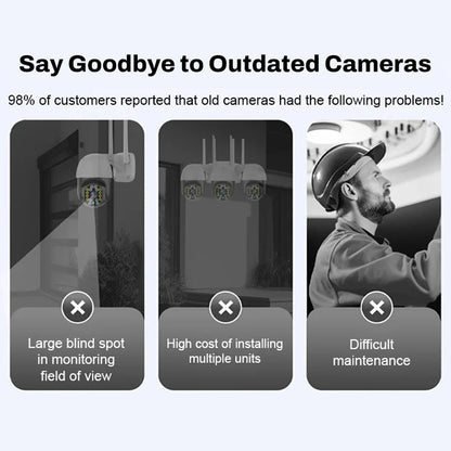 ✨Wireless Night Vision Camera – Intelligent Security Around The Clock!🌞