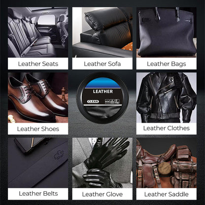 Leader cleaning and care cream &Cleaning paste for leather care