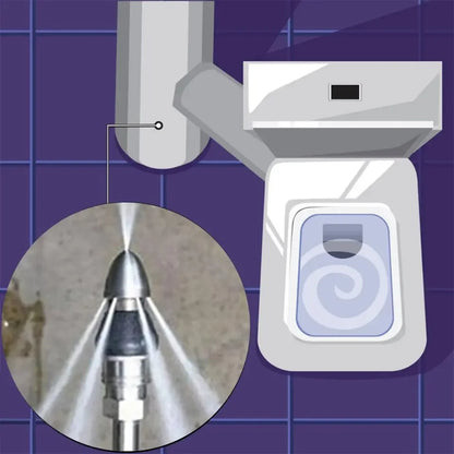 Sewer Cleaning Tool High-pressure Nozzle(50% OFF)