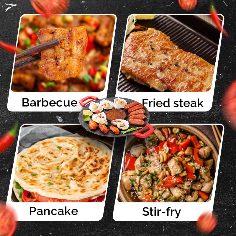 🍳Non-Stick Electric Indoor Grill Pan