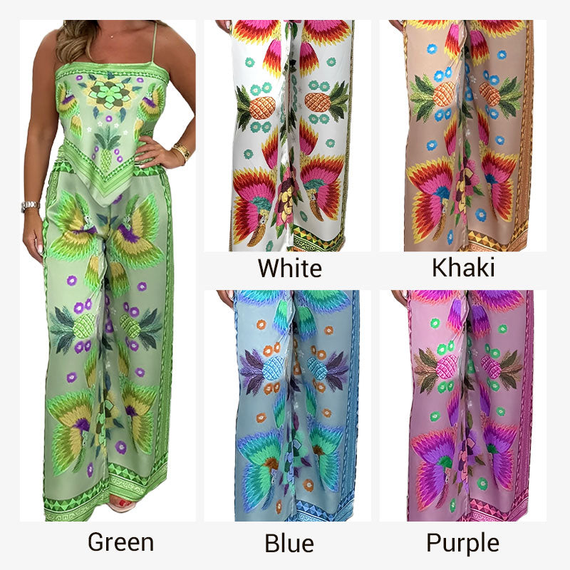 Women's Exotic Printed 2-Piece Set