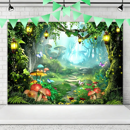 🌲🌸 Turn your backyard into an enchanted forest – one banner. endless beauty! ✨