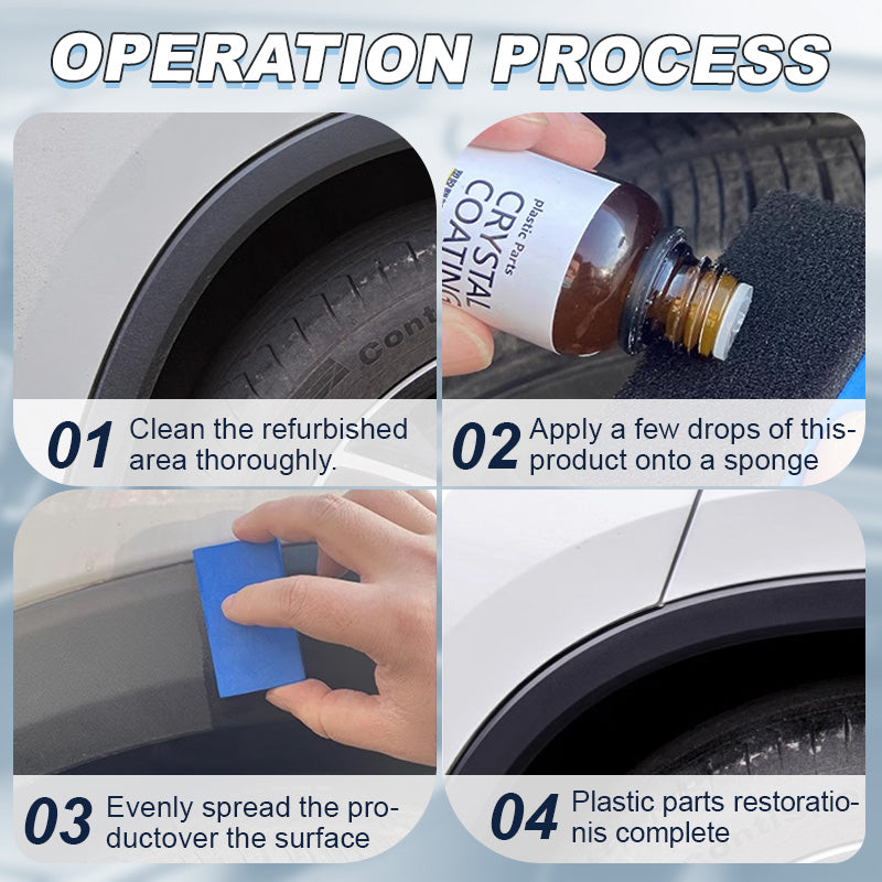 Car Plastic Restorer & Coat Liquid