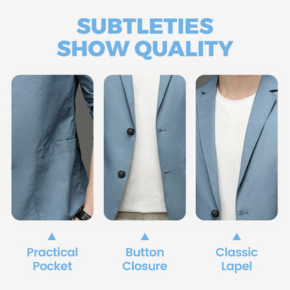 🔥Hot Sale🔥2025 Men's Lightweight Suit Jacket👔