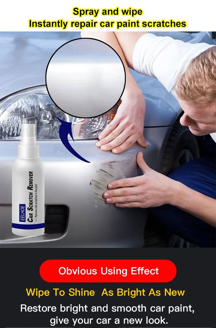 🚗 BUY 2 GET 1 FREE! ✨ Car Paint Scratch Repair Spray - Erases Light Scratches & Scuffs in 5 Mins. No Professional Tools Needed! 🛠️📦