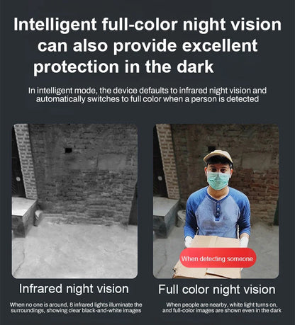 ✨Wireless Night Vision Camera – Intelligent Security Around The Clock!🌞