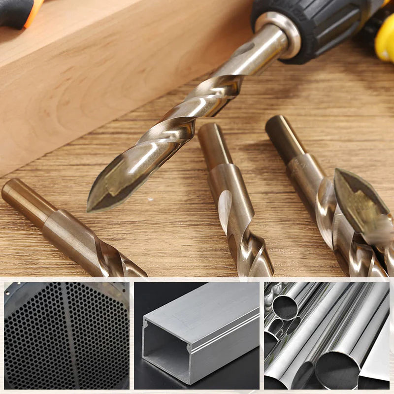 Four-blade cross drill (4 pieces/set)