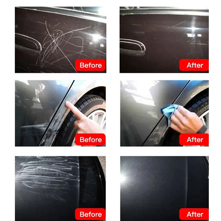 🚗 BUY 2 GET 1 FREE! ✨ Car Paint Scratch Repair Spray - Erases Light Scratches & Scuffs in 5 Mins. No Professional Tools Needed! 🛠️📦