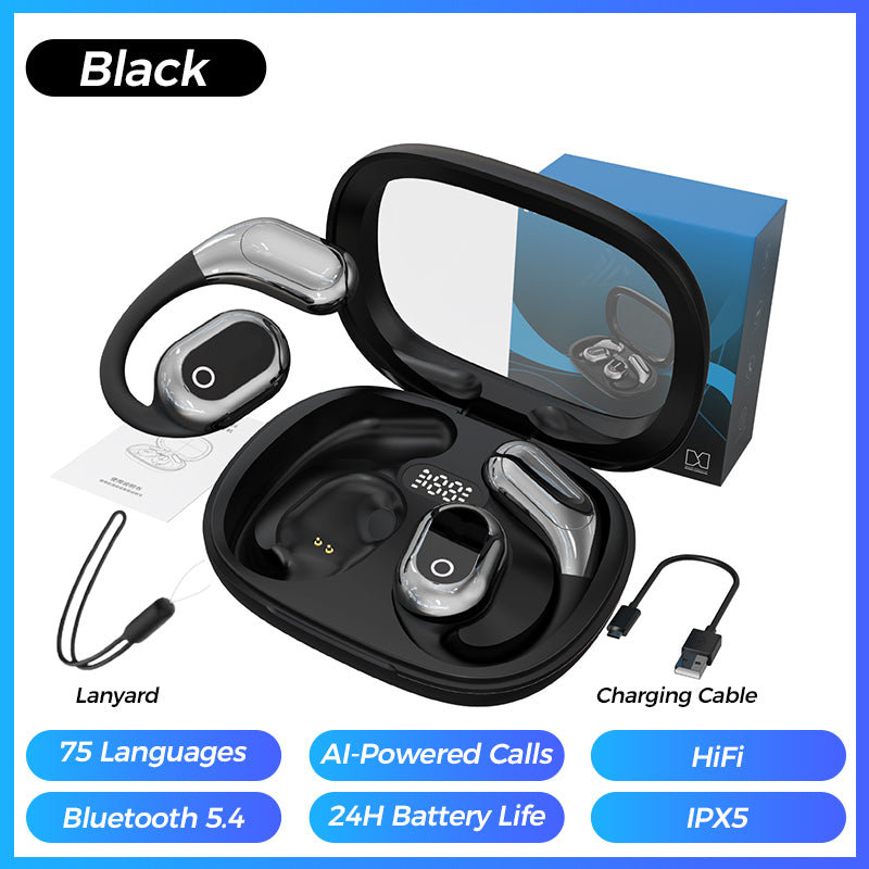 🔥AI Voice Translation Bluetooth Earbuds