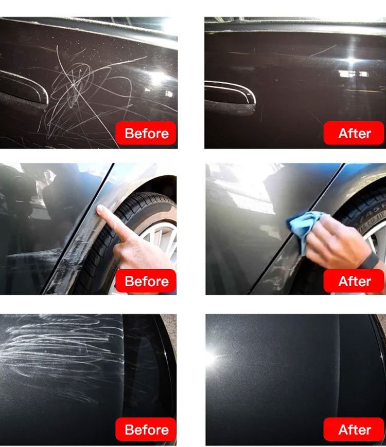 🚗 BUY 2 GET 1 FREE! ✨ Car Paint Scratch Repair Spray - Erases Light Scratches & Scuffs in 5 Mins. No Professional Tools Needed! 🛠️📦