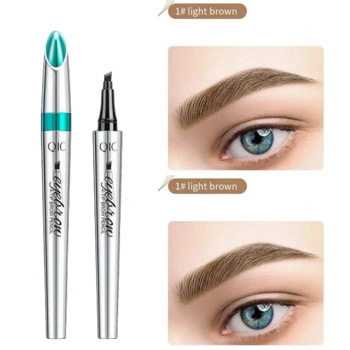 High Quality 3D Waterproof Microblading Eyebrow Pen 4 Fork Tip Tattoo Pencil