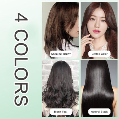 Pure Plant Extract For Grey Hair Color Bubble Dye