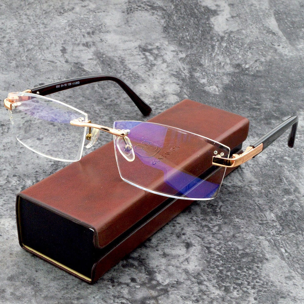 Sapphire high hardness anti-blue Dual-Use Reading Glasses