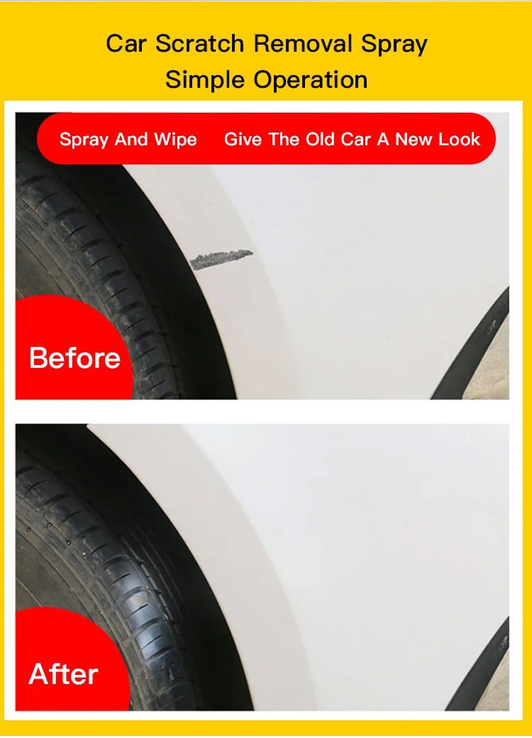 🚗 BUY 2 GET 1 FREE! ✨ Car Paint Scratch Repair Spray - Erases Light Scratches & Scuffs in 5 Mins. No Professional Tools Needed! 🛠️📦