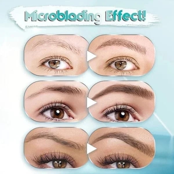 High Quality 3D Waterproof Microblading Eyebrow Pen 4 Fork Tip Tattoo Pencil