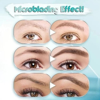 High Quality 3D Waterproof Microblading Eyebrow Pen 4 Fork Tip Tattoo Pencil