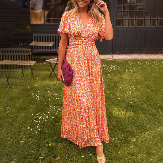 🌸Spring Specials 49% OFF🌸Women's Sweet Vintage Floral Dress