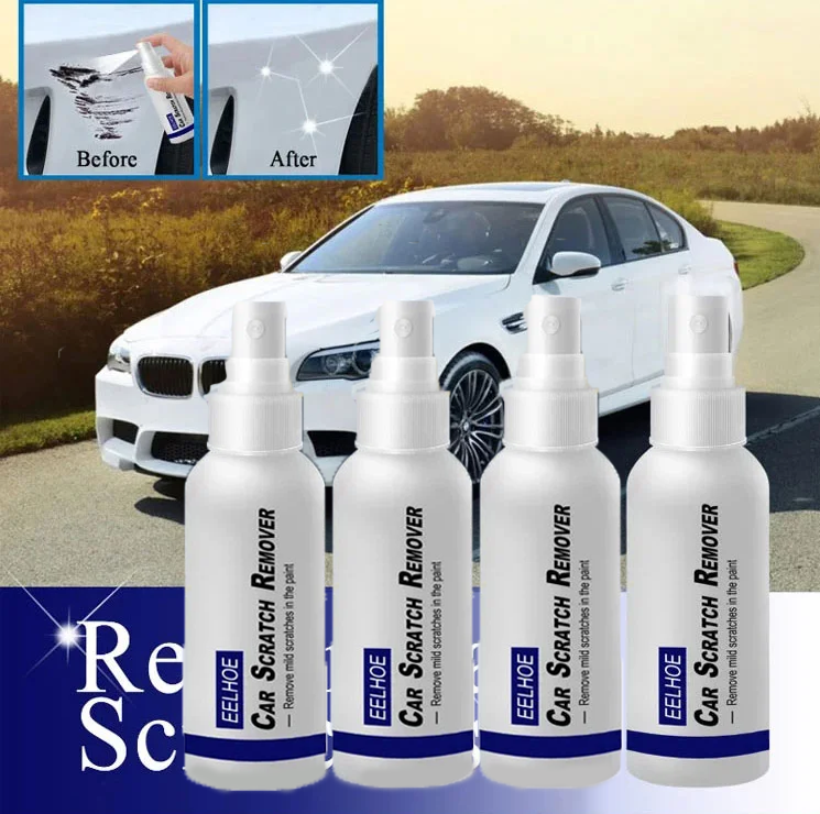 🚗 BUY 2 GET 1 FREE! ✨ Car Paint Scratch Repair Spray - Erases Light Scratches & Scuffs in 5 Mins. No Professional Tools Needed! 🛠️📦
