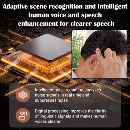 Bone conduction Bluetooth headphones hearing aids