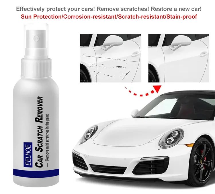 🚗 BUY 2 GET 1 FREE! ✨ Car Paint Scratch Repair Spray - Erases Light Scratches & Scuffs in 5 Mins. No Professional Tools Needed! 🛠️📦