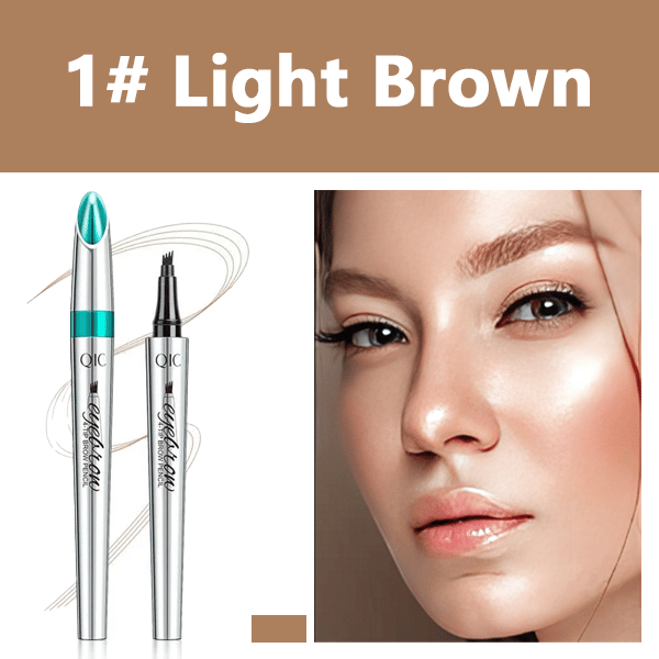 High Quality 3D Waterproof Microblading Eyebrow Pen 4 Fork Tip Tattoo Pencil