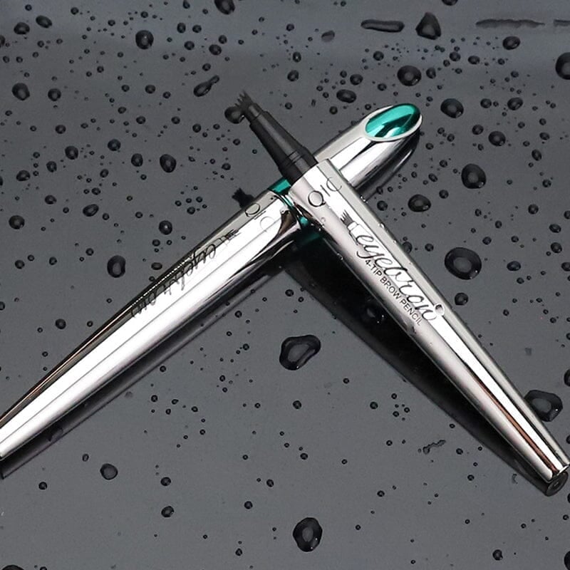 High Quality 3D Waterproof Microblading Eyebrow Pen 4 Fork Tip Tattoo Pencil
