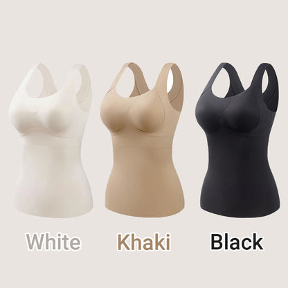 Thermal Tank Tops With Built-in Bra
