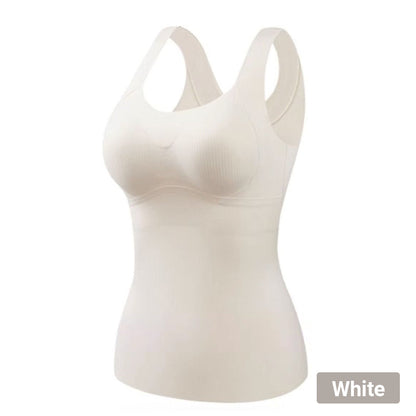 Thermal Tank Tops With Built-in Bra