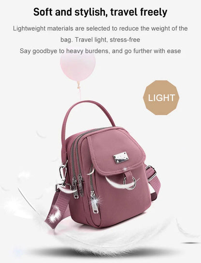 Waterproof Crossbody Bag. Elegant Oxford Messenger Bags Simple for Work