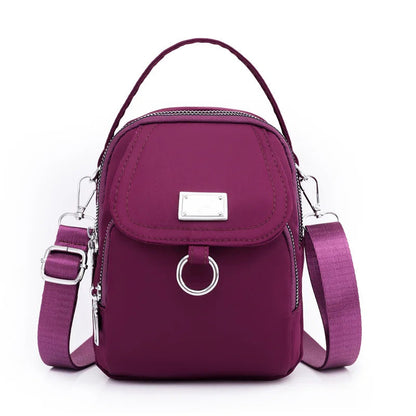 Waterproof Crossbody Bag. Elegant Oxford Messenger Bags Simple for Work