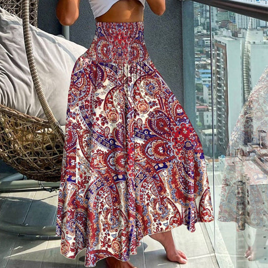 👗 LIMITED TIME 50% OFF! ✨ Women's High-Waisted Floral Skirt – Lightweight. Elegant & Versatile 💐