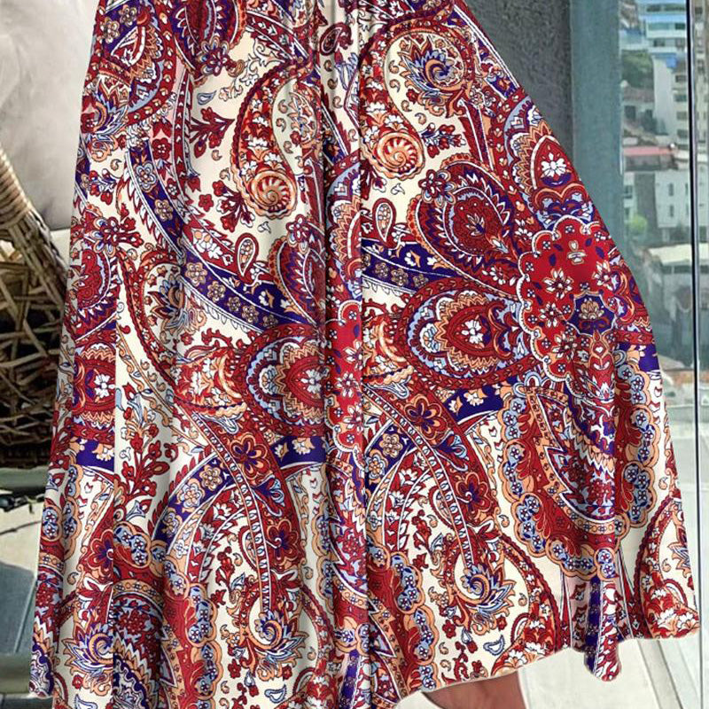 👗 LIMITED TIME 50% OFF! ✨ Women's High-Waisted Floral Skirt – Lightweight. Elegant & Versatile 💐