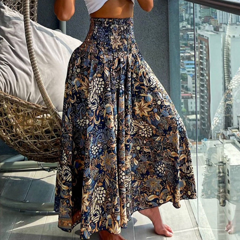 👗 LIMITED TIME 50% OFF! ✨ Women's High-Waisted Floral Skirt – Lightweight. Elegant & Versatile 💐