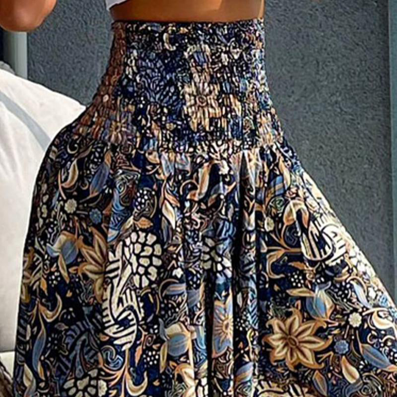 👗 LIMITED TIME 50% OFF! ✨ Women's High-Waisted Floral Skirt – Lightweight. Elegant & Versatile 💐
