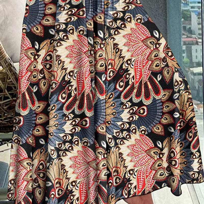 👗 LIMITED TIME 50% OFF! ✨ Women's High-Waisted Floral Skirt – Lightweight. Elegant & Versatile 💐