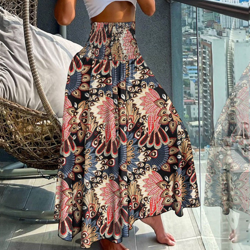 👗 LIMITED TIME 50% OFF! ✨ Women's High-Waisted Floral Skirt – Lightweight. Elegant & Versatile 💐
