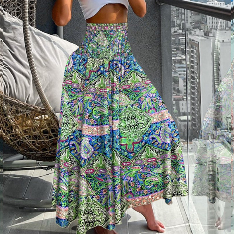 👗 LIMITED TIME 50% OFF! ✨ Women's High-Waisted Floral Skirt – Lightweight. Elegant & Versatile 💐
