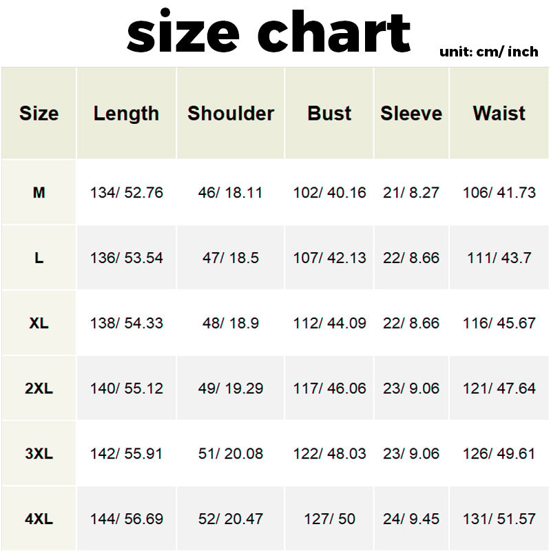 Women's Casual Long Dress with Short Sleeves