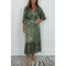 V-Neck Long Sleeve Midi Dress🥰🥰HOT SALE - 49% OFF
