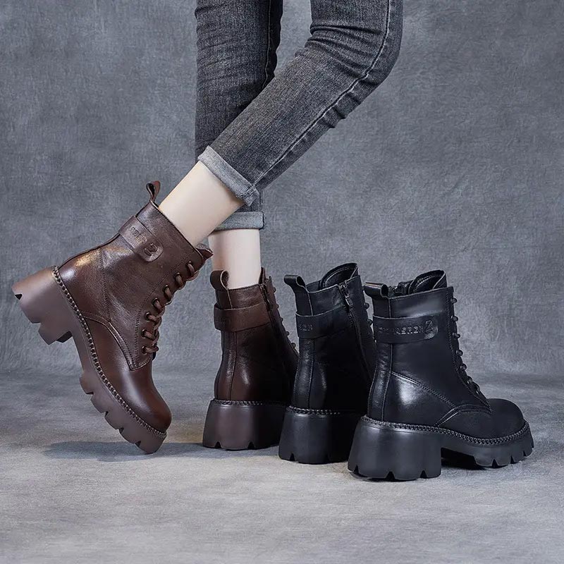 Orthopedic Comfortable Leather Boots