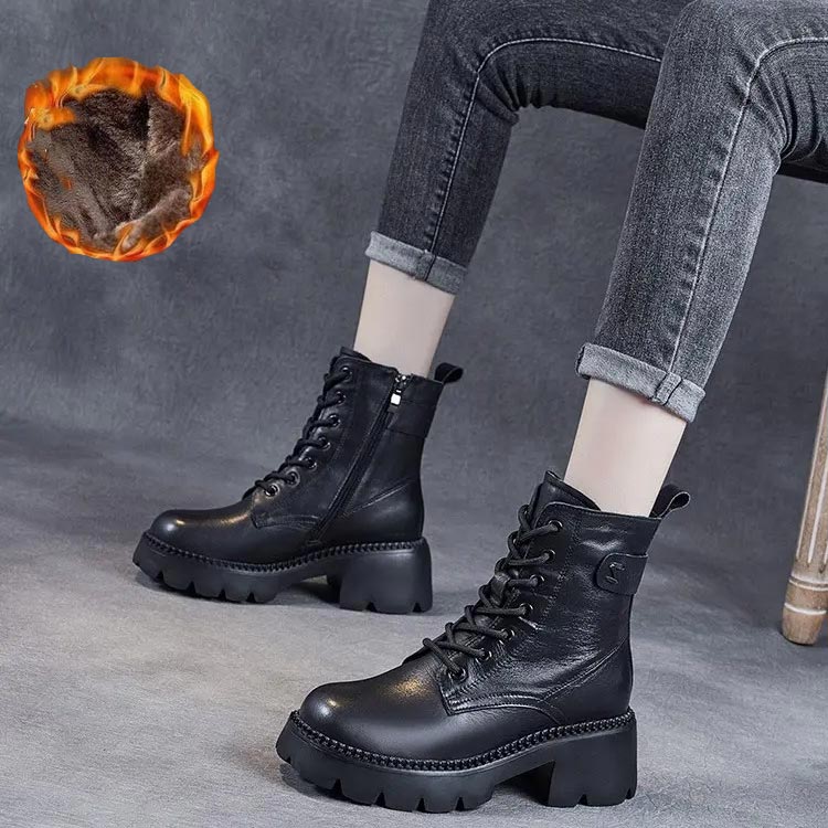 Orthopedic Comfortable Leather Boots