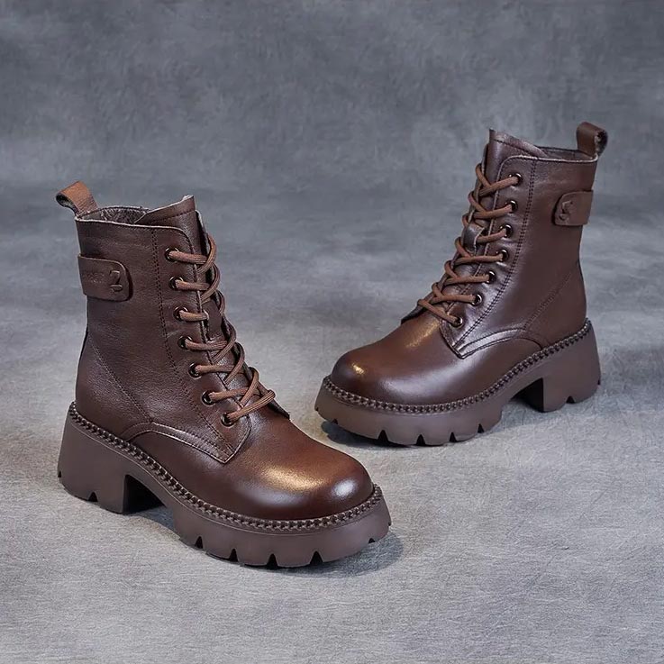 Orthopedic Comfortable Leather Boots