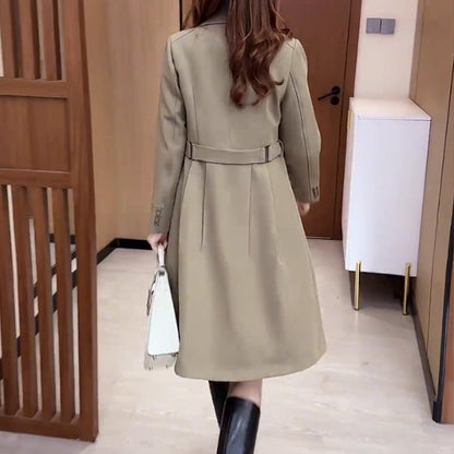 Long Warm Trench Coat